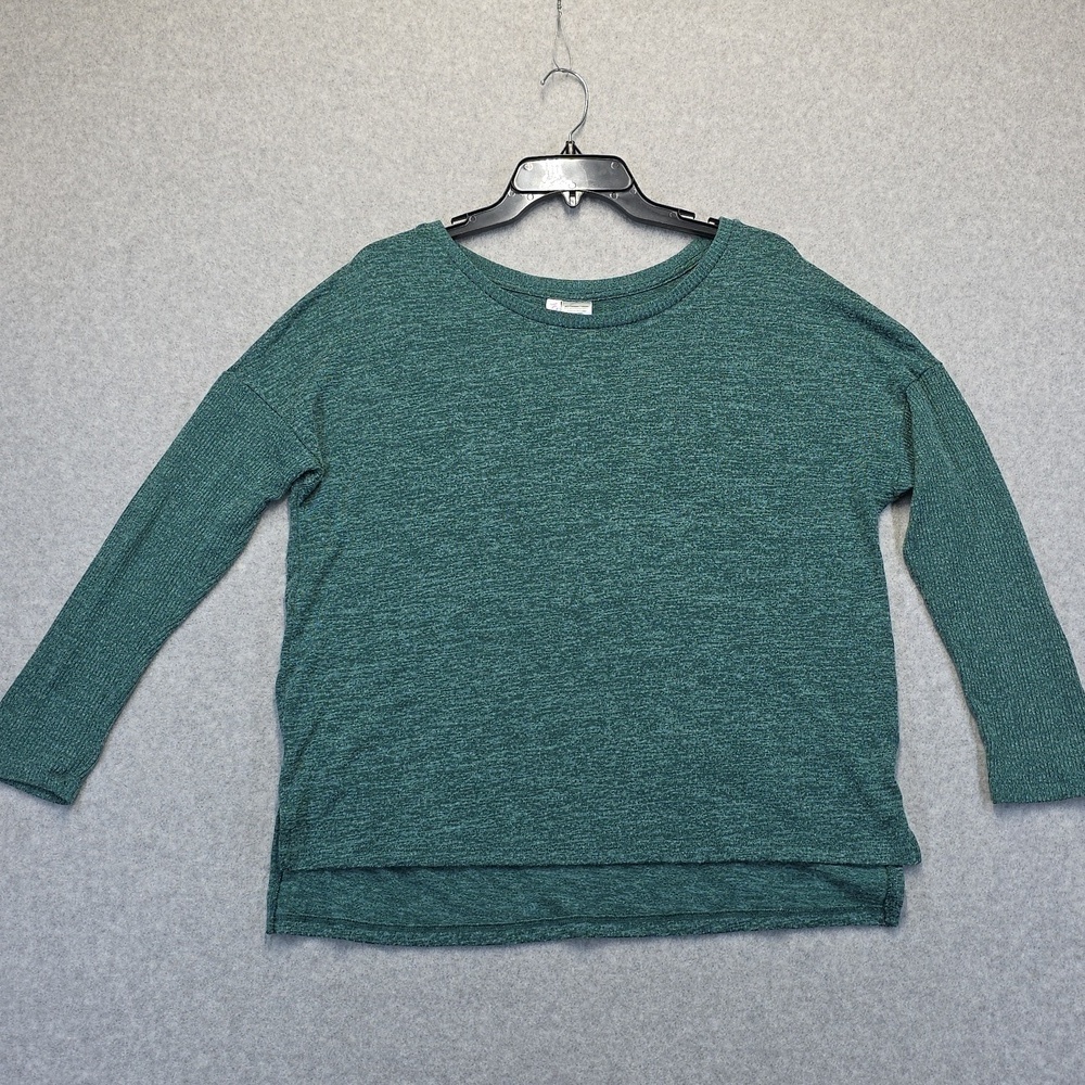Women's Long Sleeve Teal Top